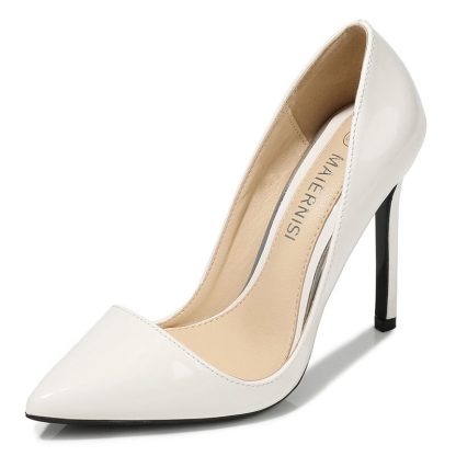 Women Heels Shoes Spring Pointed Toe Candy Color Stilettos Ladies Office Shoes Sexy Women Wedding Shoes Plus Size 35-45 WSH4491 - Image 6
