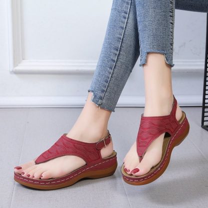 Women Sandals Slipper Summer Shoes Women Flip Flops Light Flat Sandals Chaussure Femme Beach Footwear Plus Size 41 42 43 WSH3870 - Image 5